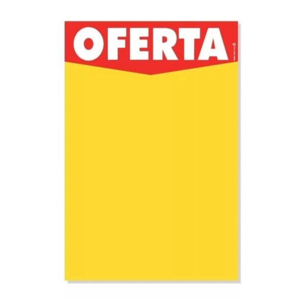 Cartaz De Oferta 77x113 Cm
