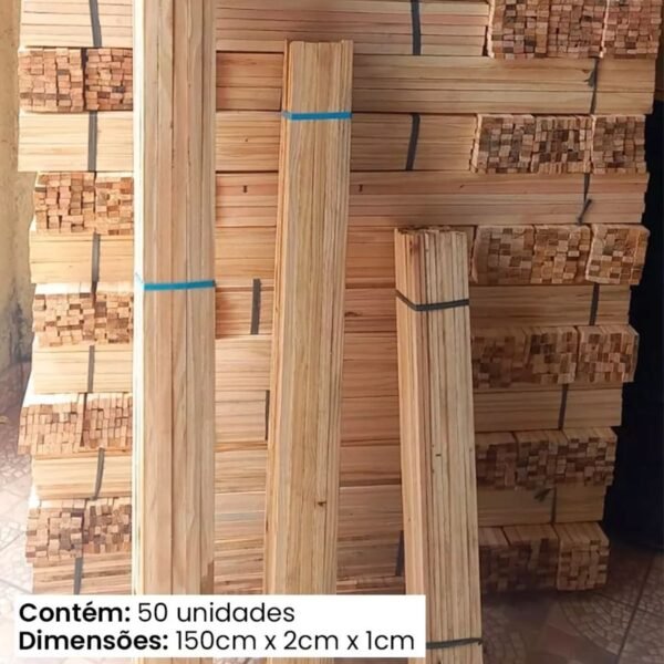 Ripa de Madeira Para Faixas 150 Cm