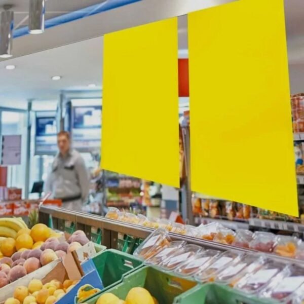 Papel Offset 90g A3 Amarelo 500 Folhas