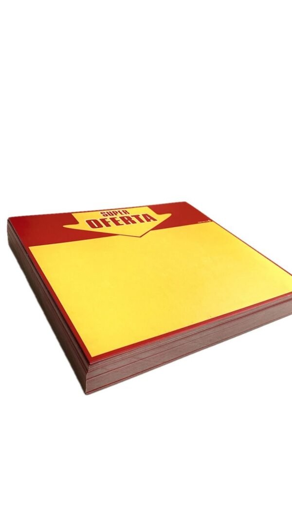 Cartaz De Super Oferta 21x25Cm 100Un