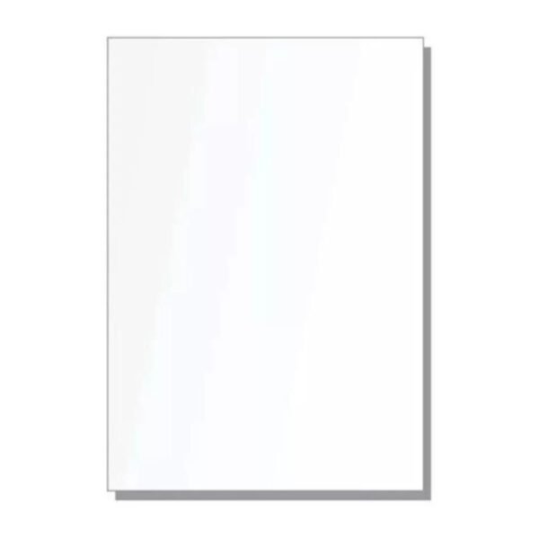 Cartaz Liso Branco 66x96 Cm