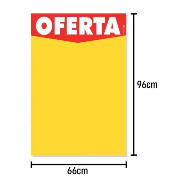 Cartaz De Oferta 66x96 Cm