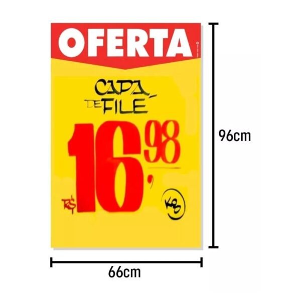 Cartaz De Oferta 66x96 Cm