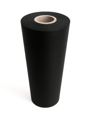 Bobina De Polietileno Preto 70cm 0.20mm - 225 metros