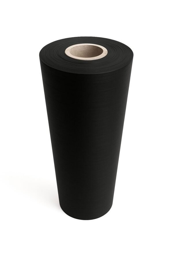 Bobina De Polietileno Preto 70cm 0.20mm - 225 metros
