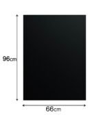 Cartaz Liso Preto 66x96 Cm