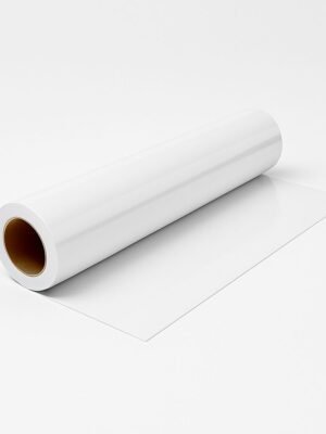 Bobina De Polietileno Branca 70cm 0.20mm - 20 metros