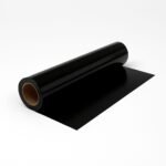 Bobina De Polietileno Preto 70cm 0.20mm - 20 metros