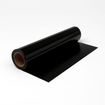 Bobina De Polietileno Preto 70cm 0.20mm - 20 metros