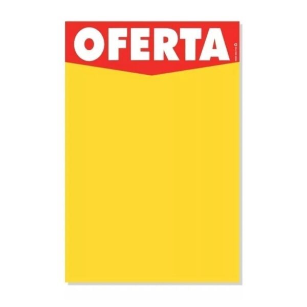 Cartaz De Oferta 30x45 Cm