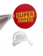 Porta Stopper Meia Lua - 100 Und
