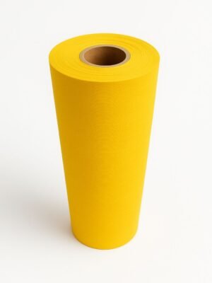 Bobina De Polietileno Amarela 70cm 0.20 mm - 100 metros