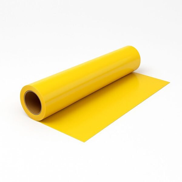 Bobina De Polietileno Amarela 70cm 0.20 mm - 100 metros